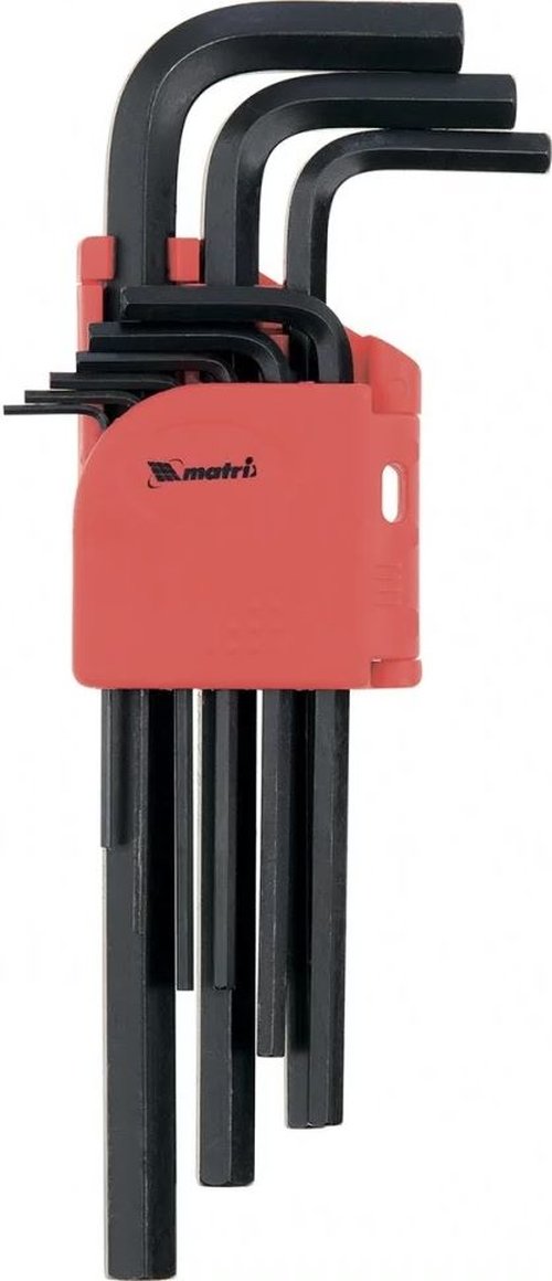 набор шестигранных удлиненных ключей 2. набор имбусовых ключей matrix 11231. Matrix 11231. Matrix 11231. 5-10мм 9шт matrix.